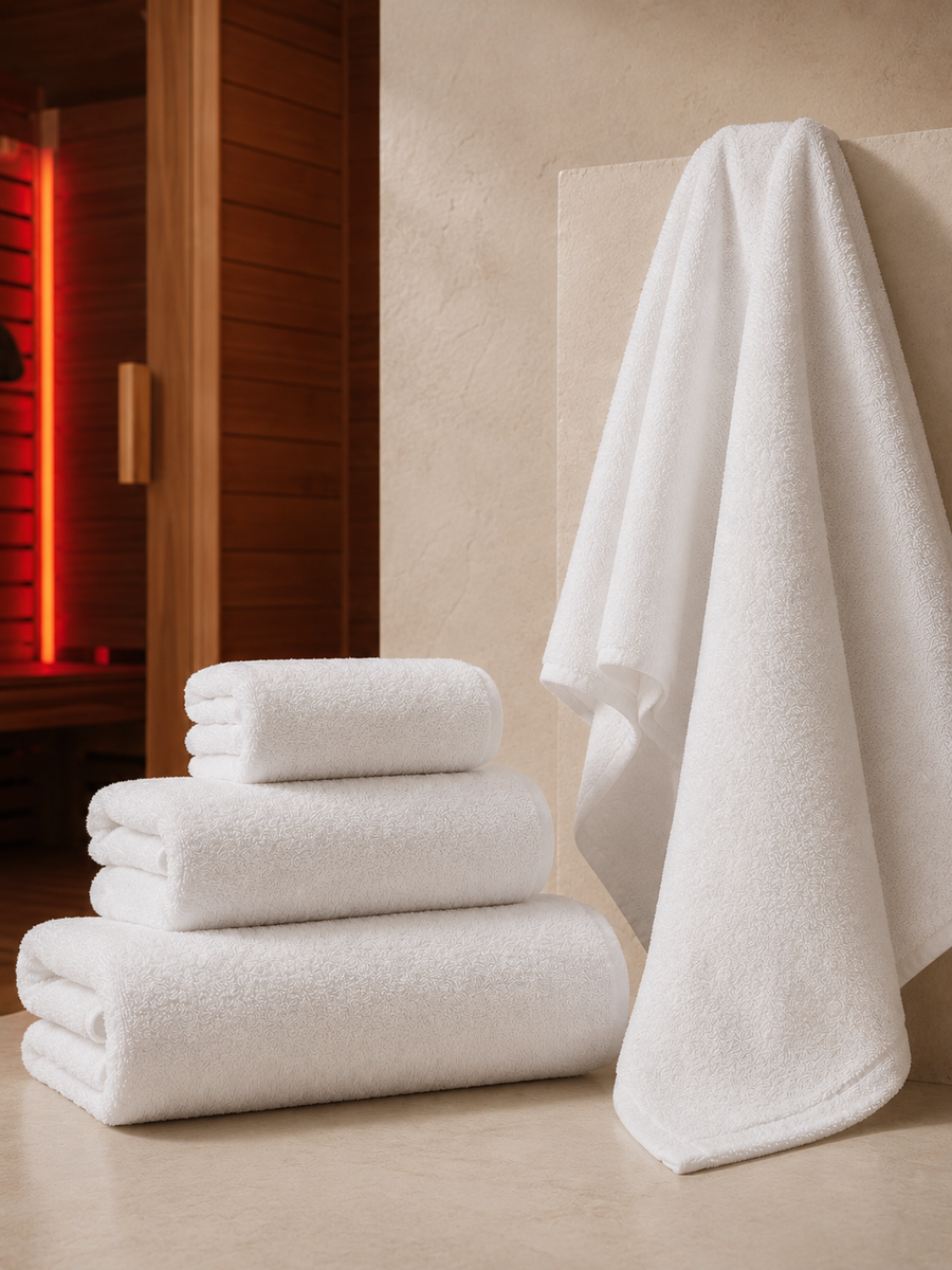 Red Room Signature Sauna Towel Set